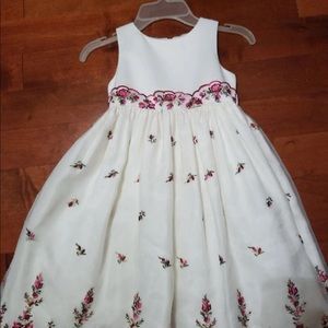 cinderella girl party embroidery dress